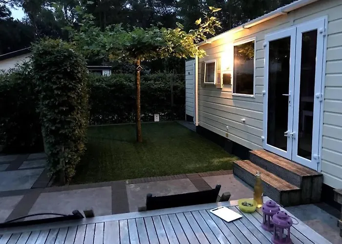 Domek alpejski Veluwe, Gezellig 4p Bij Bos, Zonnige Tuin Otterlo